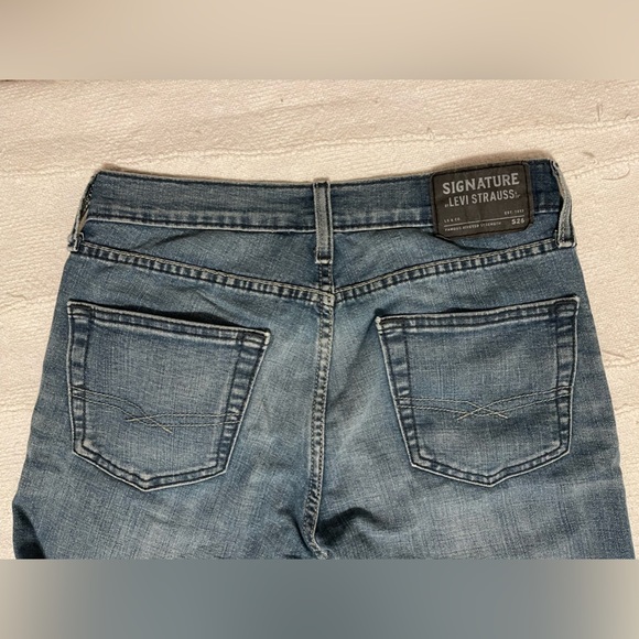 Men’s Levi Strauss Signature S26 Skinny Jeans 30x32 Medium Light Wash - Picture 5 of 9
